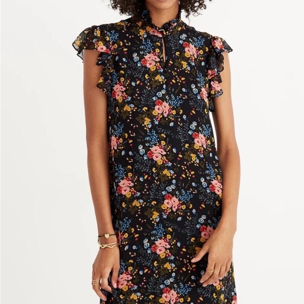 Madewell x No. 6 collaboration silk dress size 8